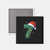 Funny Six Seven 6 7 Meme Design Couples Christmas マグネット (正面/裏面)