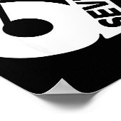 Funny Six Seven 6 7 Meme Gen Alpha 6 7 Meme School ポスター (角)