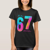 Funny Six Seven 6 7 Meme Gen Alpha Slang 67 Kids  Tシャツ (正面)
