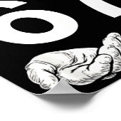 Funny Six Seven 6 7 Meme Gen Alpha Slang Christmas ポスター (角)