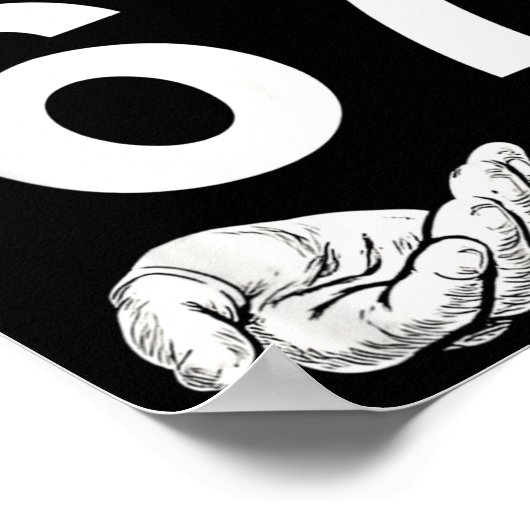 Funny Six Seven 6 7 Meme Gen Alpha Slang Christmas ポスター (角)