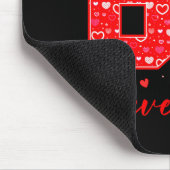 Funny Six Seven 6 7 Meme Hearts Cupid Valentines D マウスパッド (コーナー)