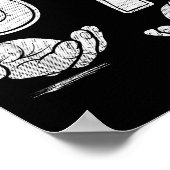 Funny Six Seven 6 7 Meme Shirt 6 7 Hands ポスター (角)