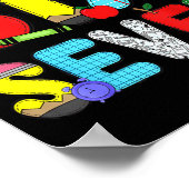 Funny Six Seven 6 7 Meme Shirts Teacher Kids 67 Da ポスター (角)