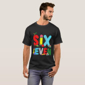 Funny Six Seven 6 7 Meme Shirts Teacher Kids 67 Da Tシャツ (正面フル)