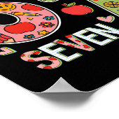 Funny Six Seven 6 7 Meme Teacher Design For Men Wo ポスター (角)