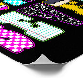 Funny Six Seven 6 7 Meme Teacher Design For Men Wo ポスター (角)