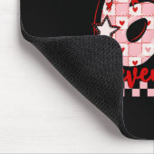 Funny Six Seven 6 7 Meme Valentine Girl  マウスパッド (コーナー)