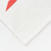 Funny Six Seven Cute Heart 67 Meme Valentine Kids  フリースブランケット (角)