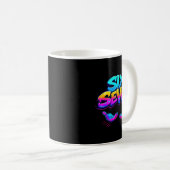 Funny Six Seven Design Graphic 67 6 7 Meme Hands G コーヒーマグカップ (正面右)