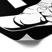 Funny Six Seven Gen Alpha Slang Meme 6 7 Matching  ポスター (角)