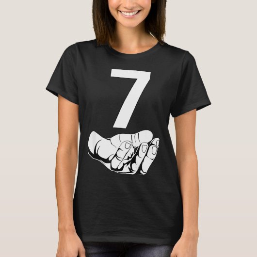 Funny Six Seven Gen Alpha Slang Meme 6 7 Matching  Tシャツ (正面)