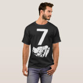 Funny Six Seven Gen Alpha Slang Meme 6 7 Matching  Tシャツ (正面フル)