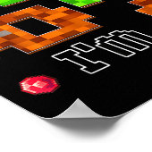 Funny Six Seven I Was 6 Now I'm 7 Game Xel 7th Bir ポスター (角)