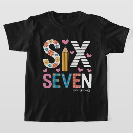 Funny Six Seven Meme: Teacher Explains 6-7 Tシャツ (レイダウン)