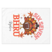 Funny Six Seven Meme Turkey Bruh, テーブルクロス (正面(横))