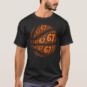 Funny Six Seven Player Basketball Meme Tシャツ (正面)
