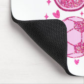 Funny Six Seven Soccer Valentines Day Men Women Ki マウスパッド (コーナー)