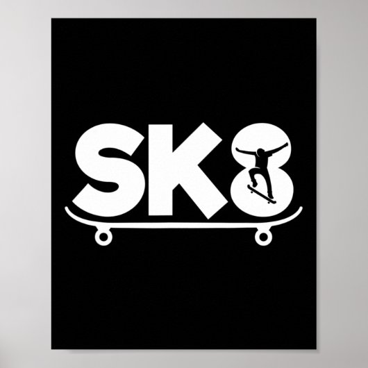 Funny Skater Skateboarding  ポスター (正面)