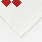 Funny Skeleton Dead Inside But It's Valentine's Da フリースブランケット (角)