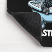 Funny Skeleton Halloween Live Laugh Toaster Th Des マウスパッド (コーナー)