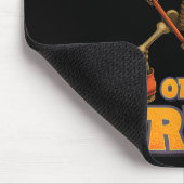 Funny Skeleton Ice Hockey Player Halloween Costume マウスパッド (コーナー)