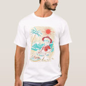Funny Skeleton Summer Tシャツ (正面)