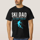 Funny Ski Dad - Skier T for Men  Tシャツ (正面)