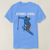 Funny Skiing Design For Men Dad Winter Sport Snow  Tシャツ (デザイン正面)