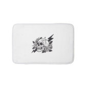 Funny Skull Lover バスマット (正面)