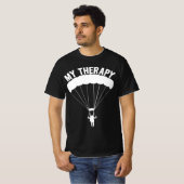 Funny Skydive Sayings, Parachuting Gift, Skydiver  Tシャツ (正面フル)