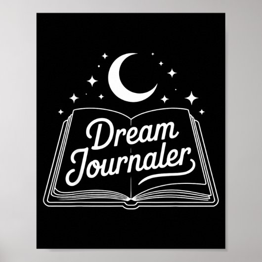 Funny Sleep Hygiene Dream Journaling Status Symbol ポスター (正面)