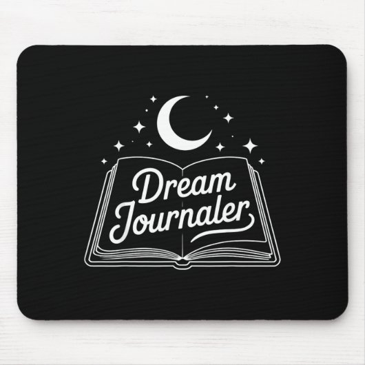 Funny Sleep Hygiene Dream Journaling Status Symbol マウスパッド (正面)