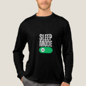 Funny Sleep Mode On Toggle Switch - Retro Distress トライブレンドＴシャツ (正面)
