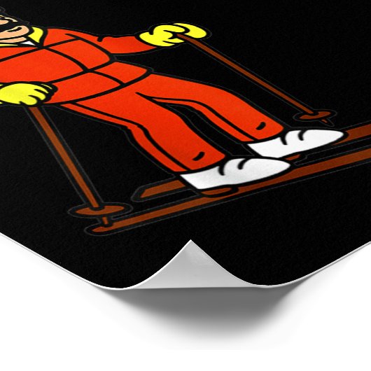 Funny Slope Dude Algebra Geometry Middle School Ma ポスター (角)