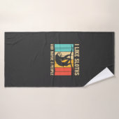 Funny Sloth Design for Sloth Lover Men Women Kids  バスタオル (バスタオル)