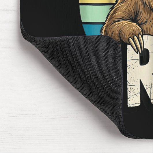 Funny Sloth Graphic Meme Lover Bruh Sloth Lovers  マウスパッド (コーナー)