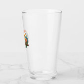 Funny Sloth Hiking Classic T-Shirt_1 タンブラーグラス (左)