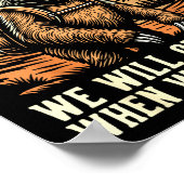 Funny Sloth Hiking Club Outdoor Hiker Men Women Vi ポスター (角)