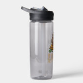 Funny Sloth Riding Turtle ウォーターボトル (右面)