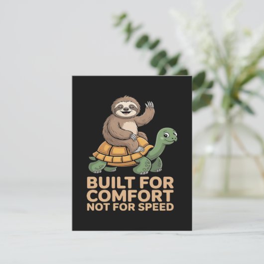 Funny Sloth Riding Turtle カード (スタンド正面)