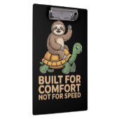 Funny Sloth Riding Turtle クリップボード (右)