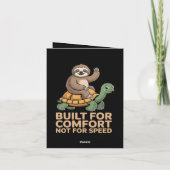 Funny Sloth Riding Turtle シーズンカード (裏面)