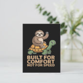 Funny Sloth Riding Turtle 案内状 (スタンド正面)