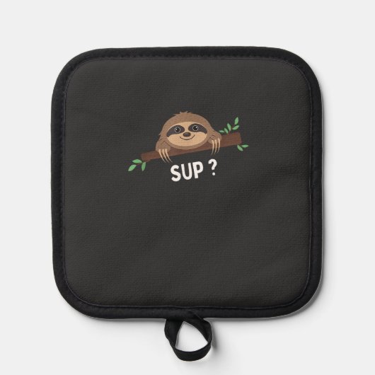 Funny Sloth Saying _ Sloth Costume _ Pet Animal Sl 鍋敷き (正面)