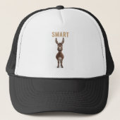 Funny Smart Donkey Hat キャップ (正面)