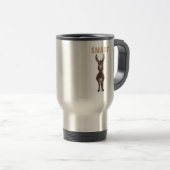 Funny Smart Donkey Mug トラベルマグ (正面右)