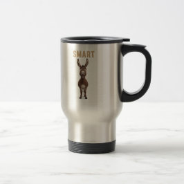 Funny Smart Donkey Mug トラベルマグ
