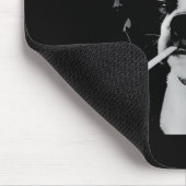 Funny Smoking Dog Meme  マウスパッド (コーナー)