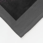 Funny Smoking Dog Pug Meme  フリースブランケット (角)